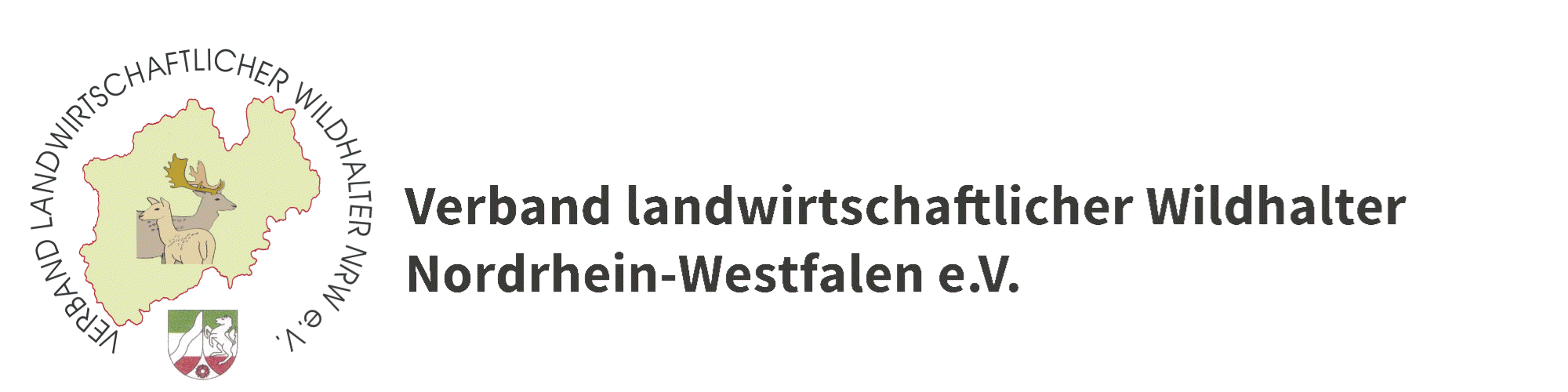 Verband landwirtschaftlicher Wildhalter Nordrhein-Westfalen e.V. Logo